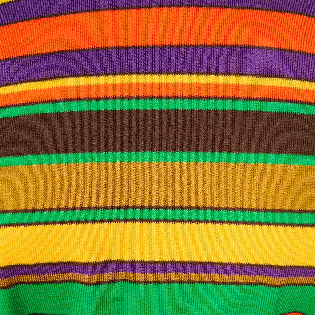 1960s Mod Striped Shift Dress