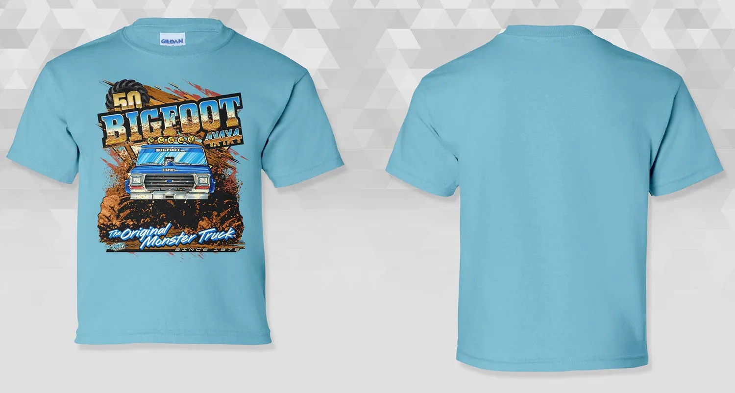 50th Anniversary BIGFOOT 1 Muddy YOUTH T-Shirt