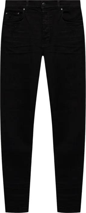 Amiri Stack Jeans Black, black