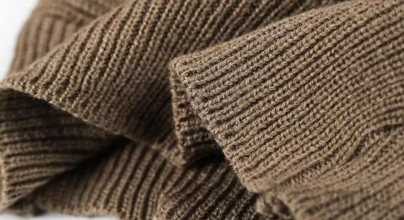 Autumn Sweater with Batwing Sleeves