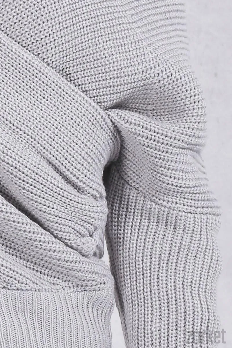 Autumn Sweater with Batwing Sleeves