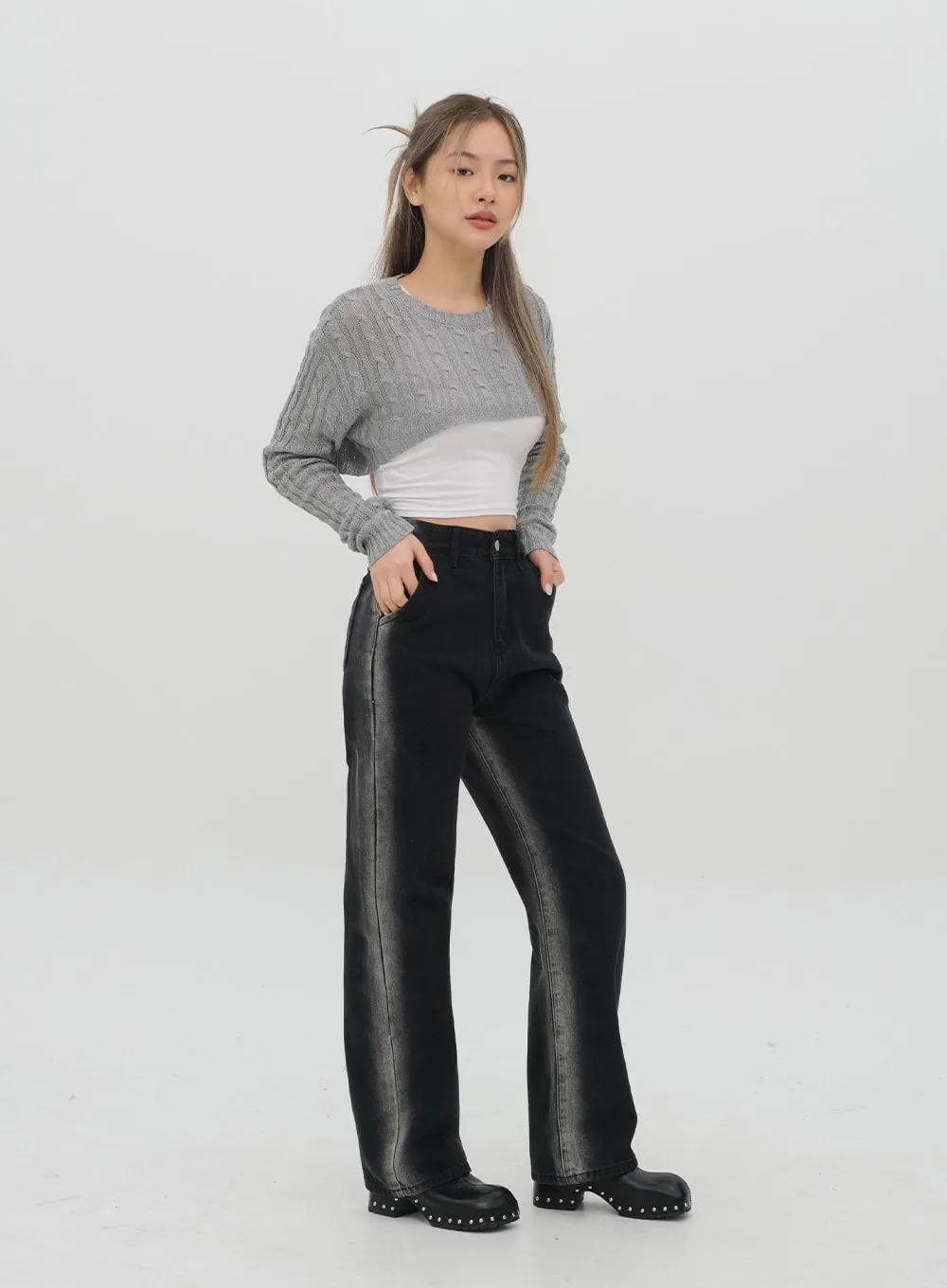 Black Jeans C1002