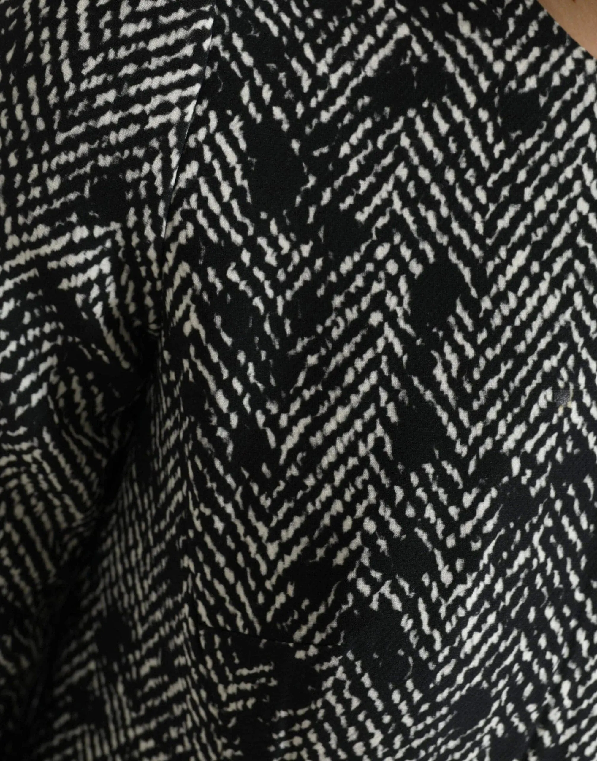 Chevron Shift Mini Dress