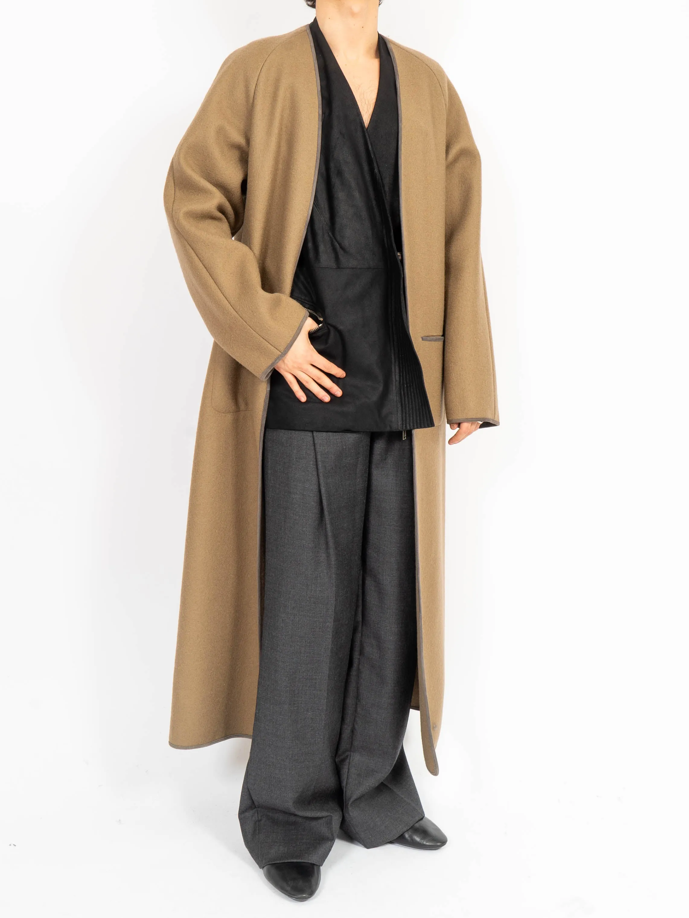 FW13 Long Wool Perignor Camel