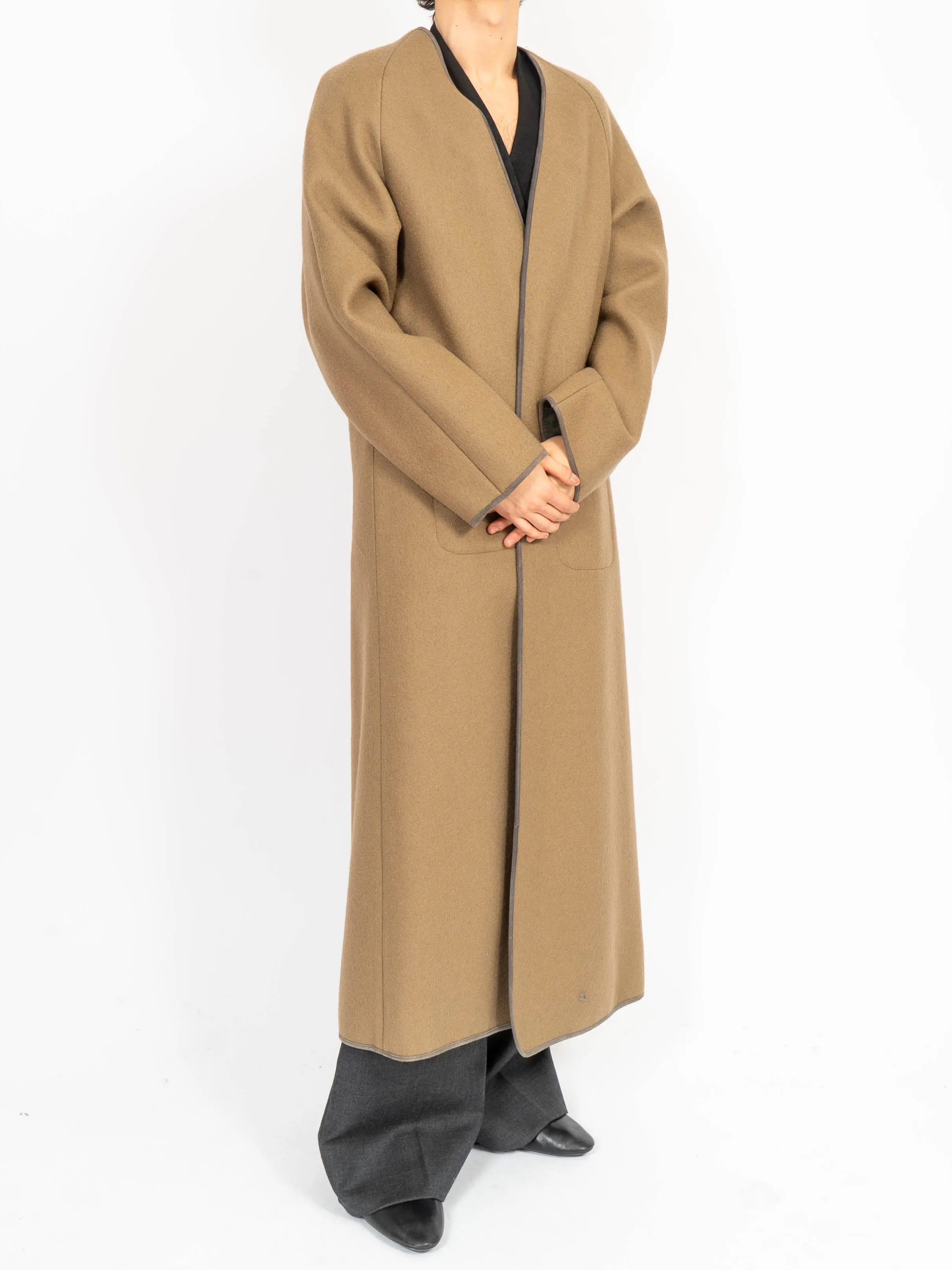 FW13 Long Wool Perignor Camel