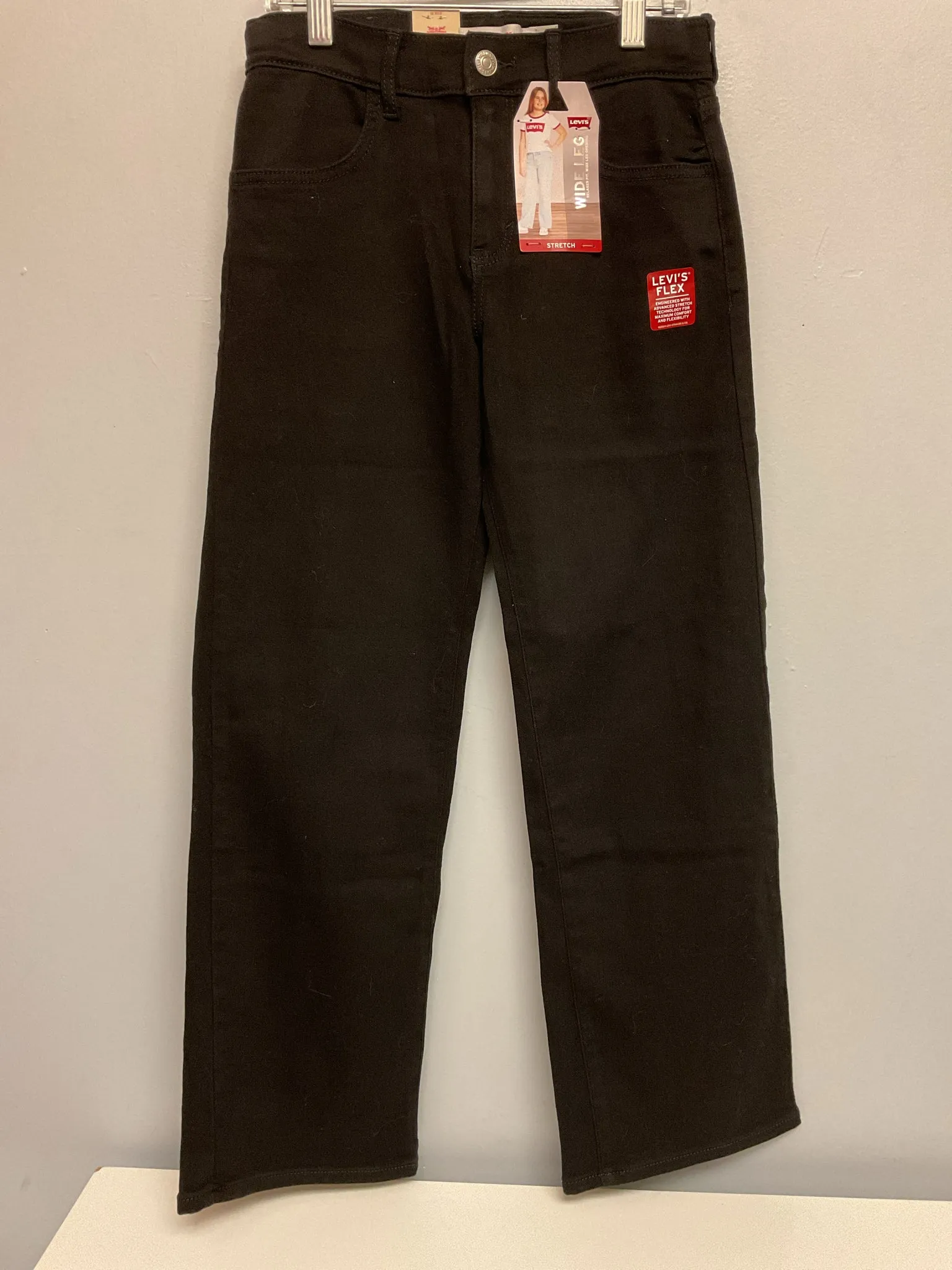 Levi Size 12 Black Big Girls Jeans