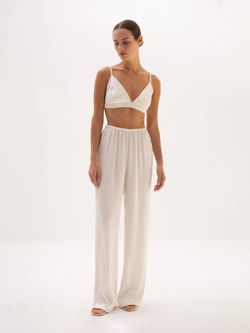 Nazli satin Pants