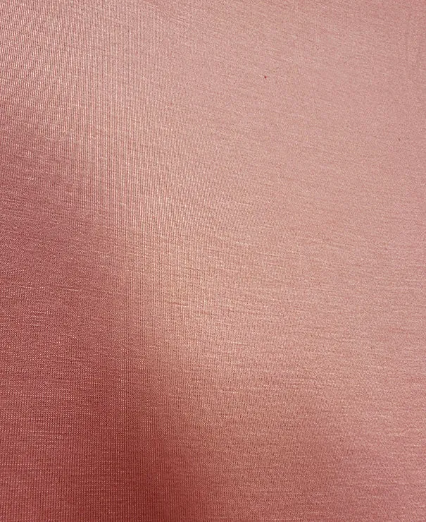 Peach Solid Rayon Spandex Jersey Knit Fabric