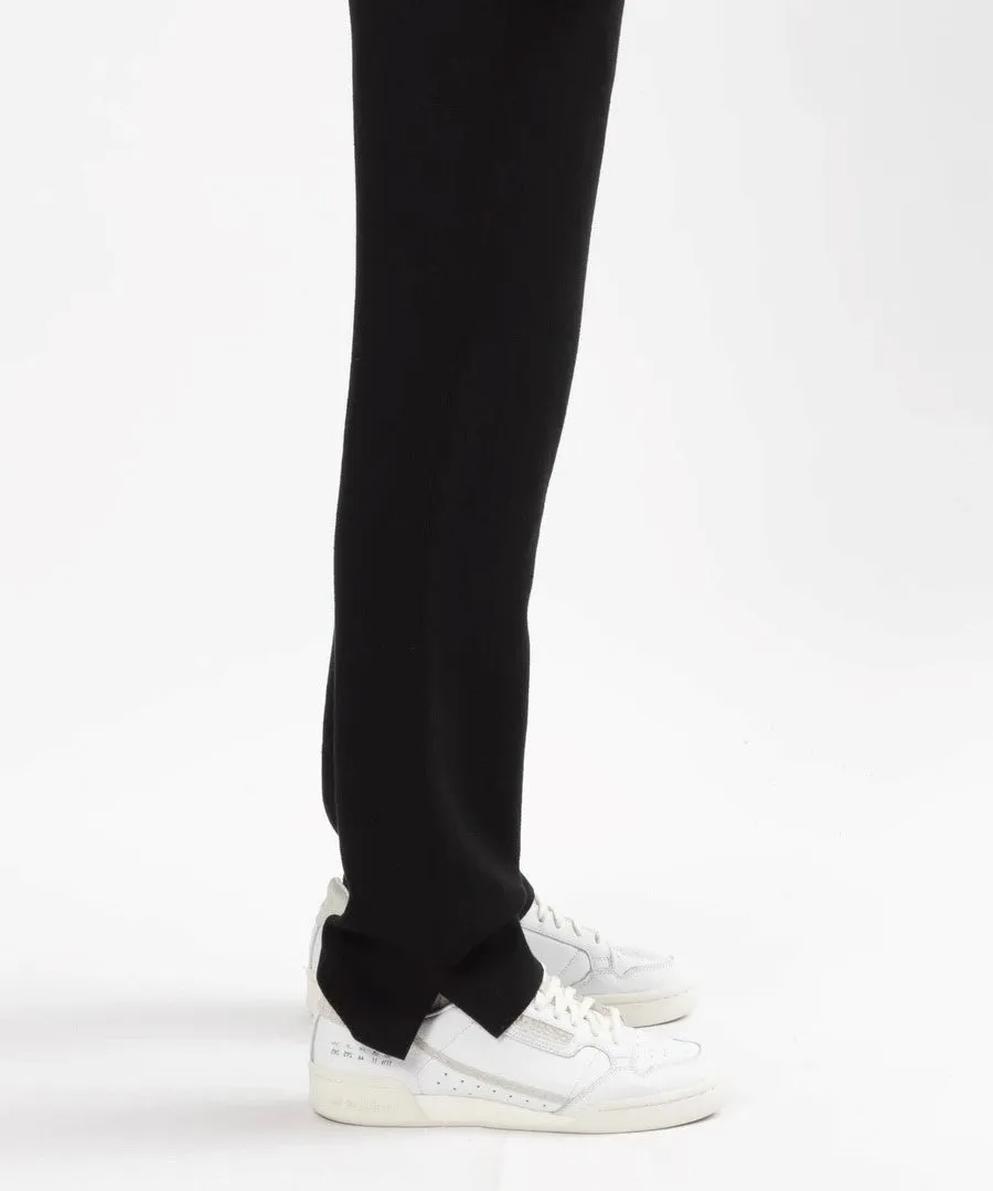 Split Black Jeans