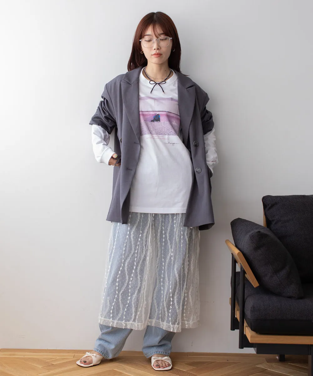 straight denim pants