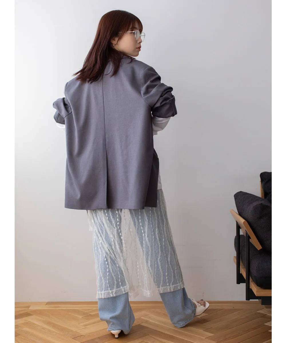 straight denim pants