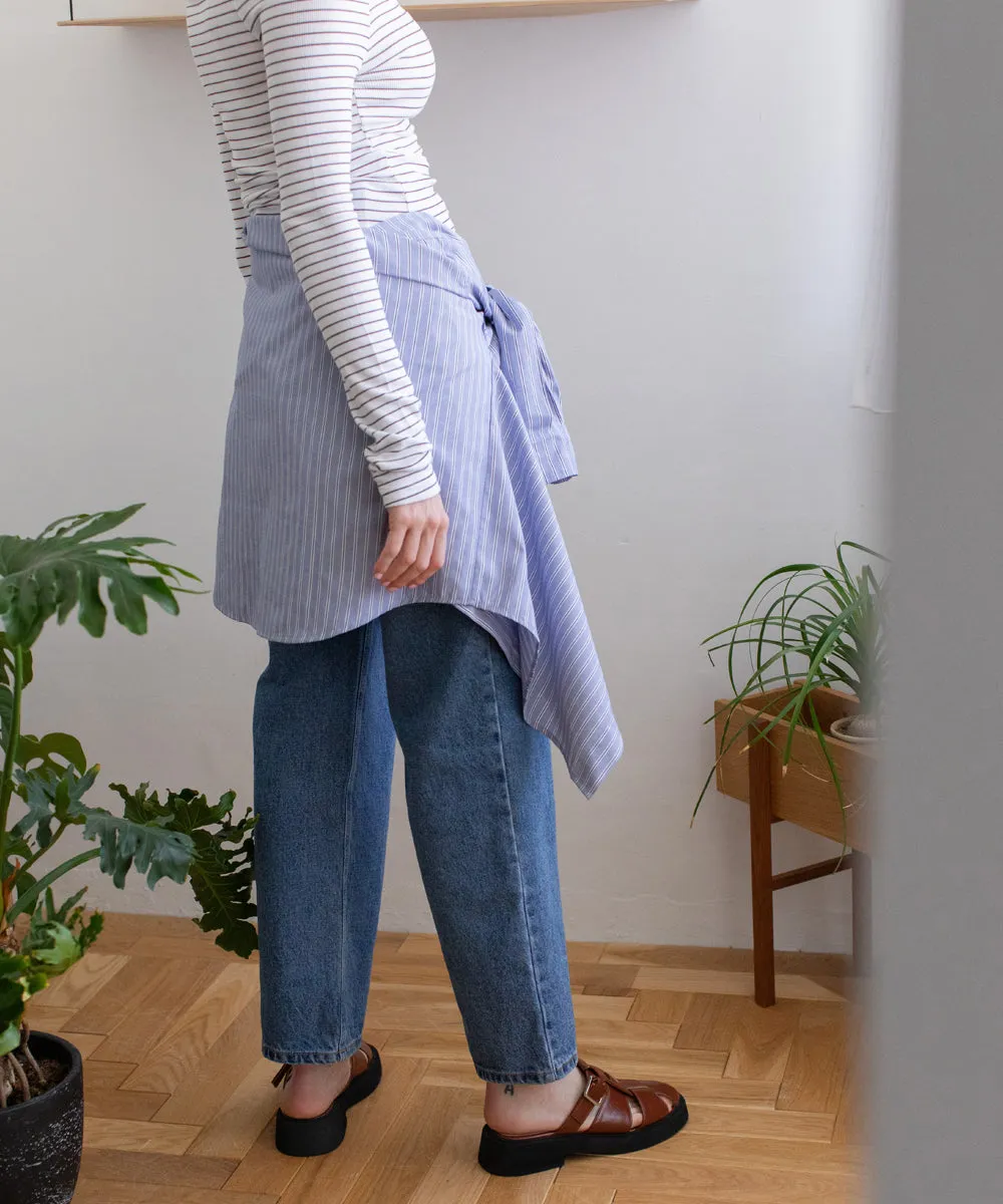 straight denim pants