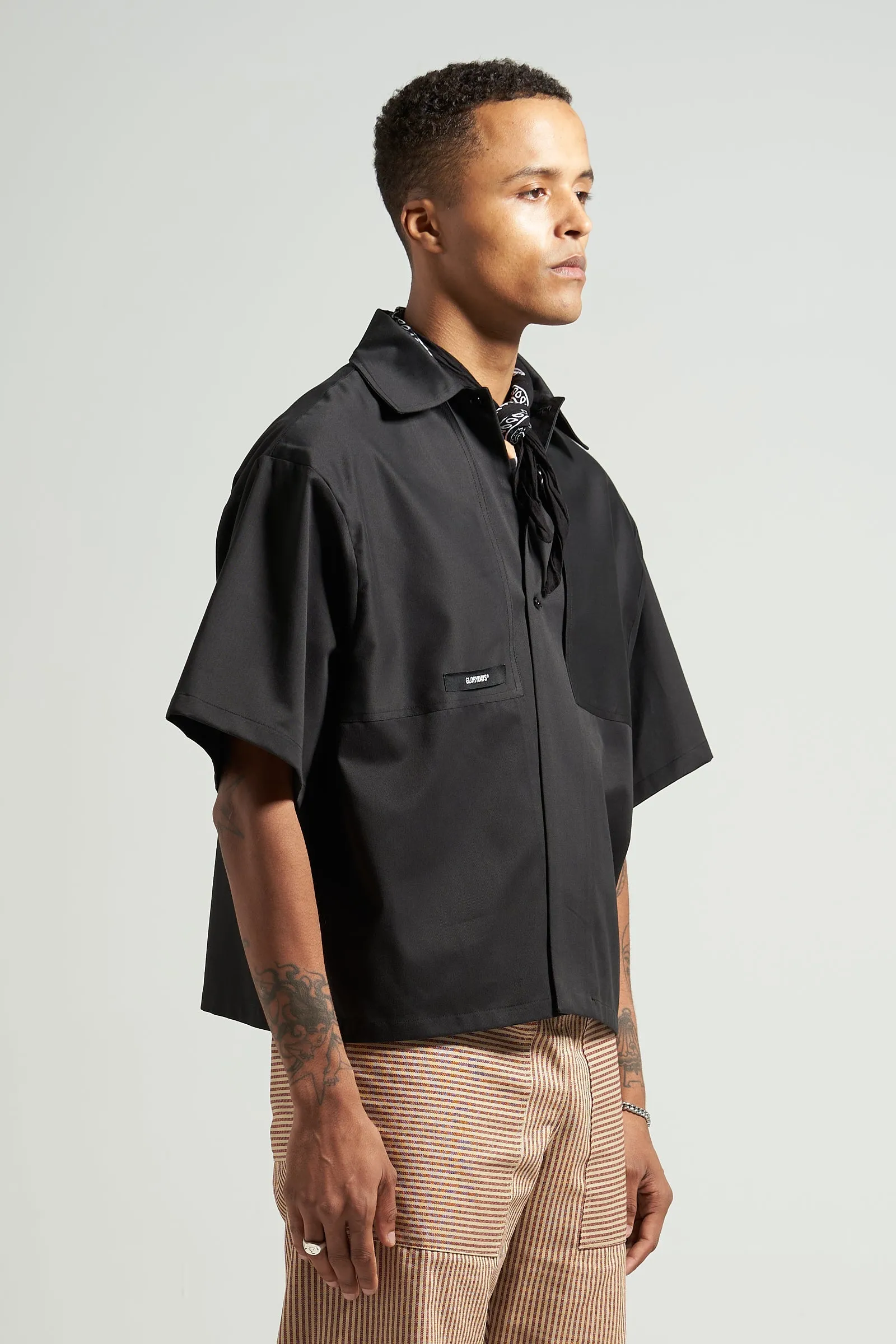 The Black Bowling Shirt