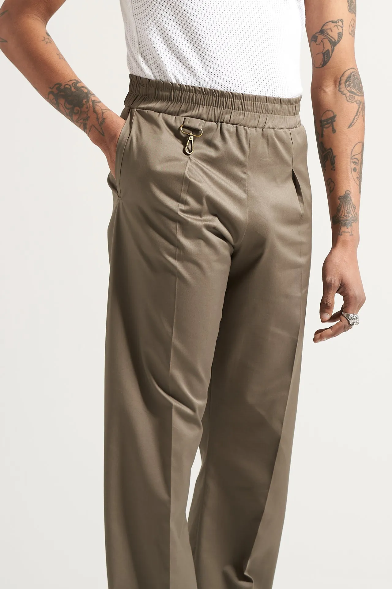 The Dull Olive Straight Pant