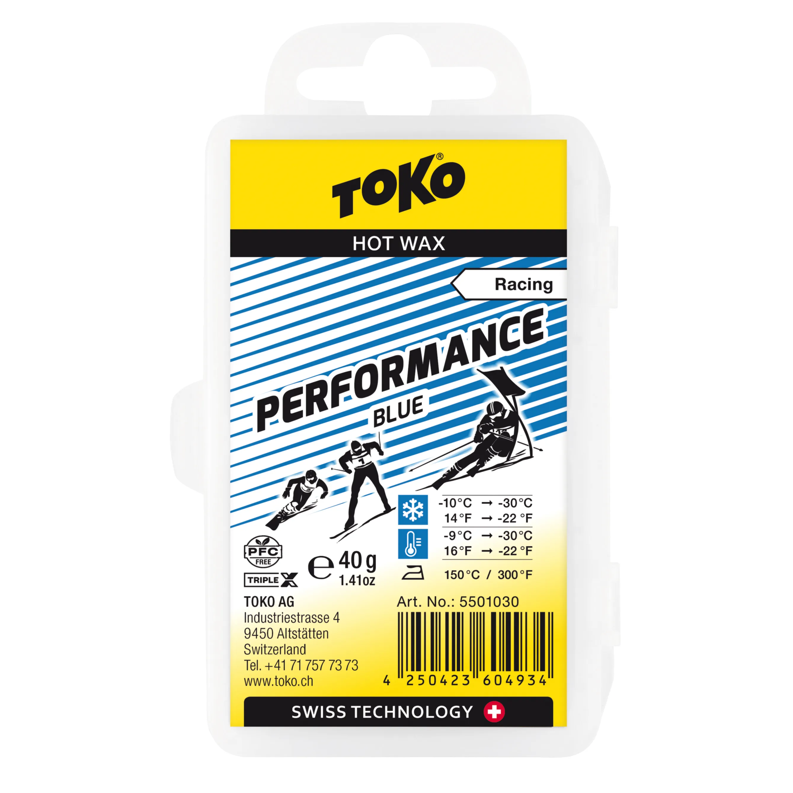 Toko Performance Blue Paraffin Melt Wax