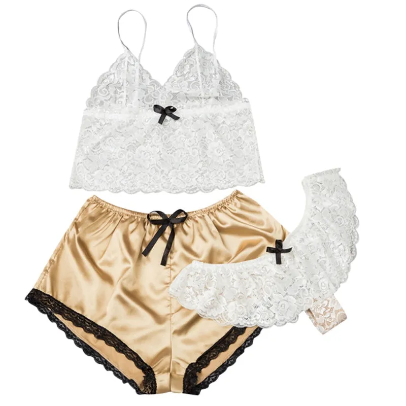 Transparent Lace Pajamas