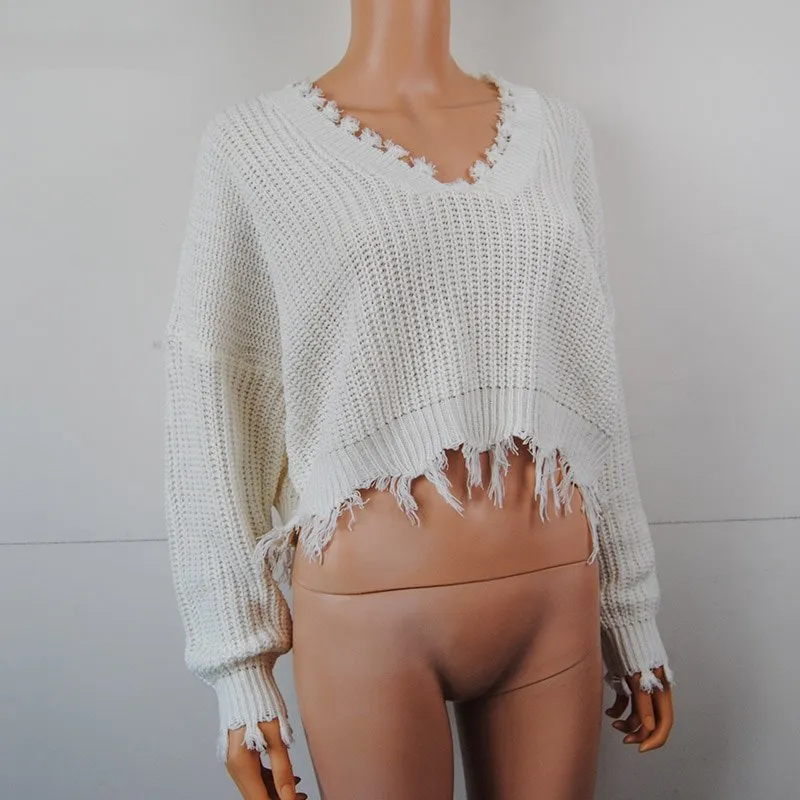 Women's Autumn/Winter Knitted Long Sleeve Sweater
