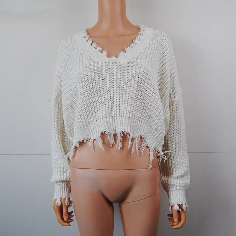 Women's Autumn/Winter Knitted Long Sleeve Sweater